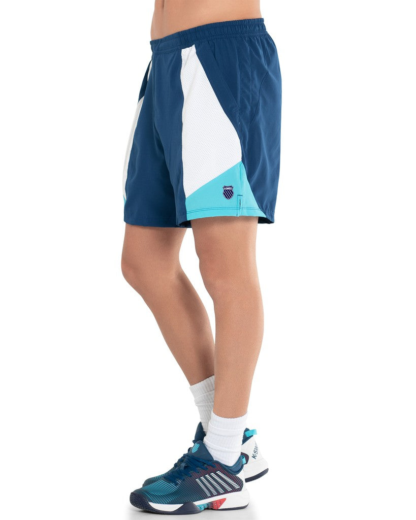 Men Shorts &amp; Pants | K-Swiss COLOR BLOCK SHORT-7 Cyan