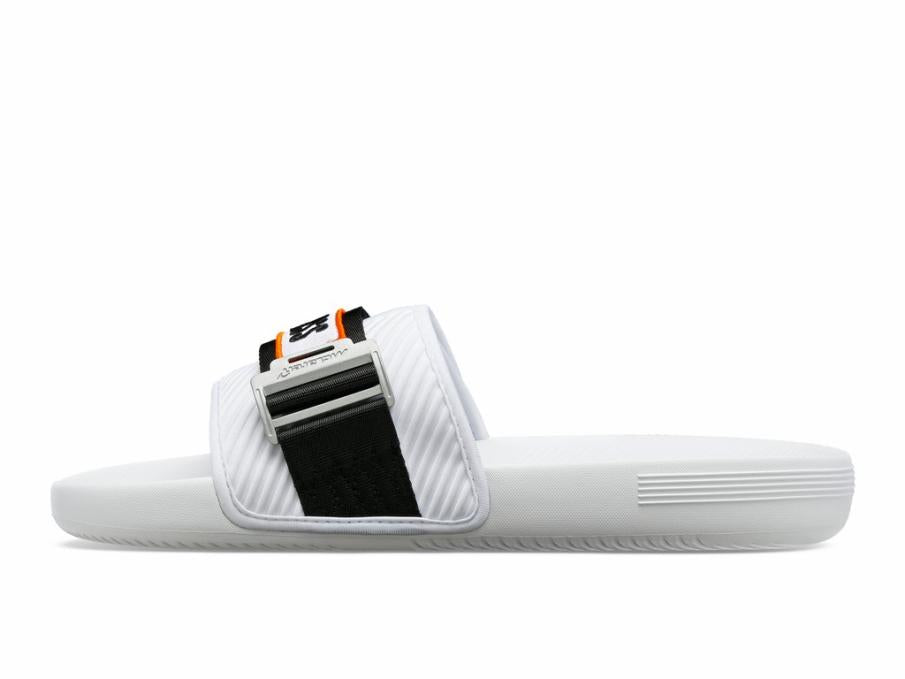 Men Slides &amp; Sandals | K-Swiss STRAP SANDAL X MCLAREN White /black /papaya