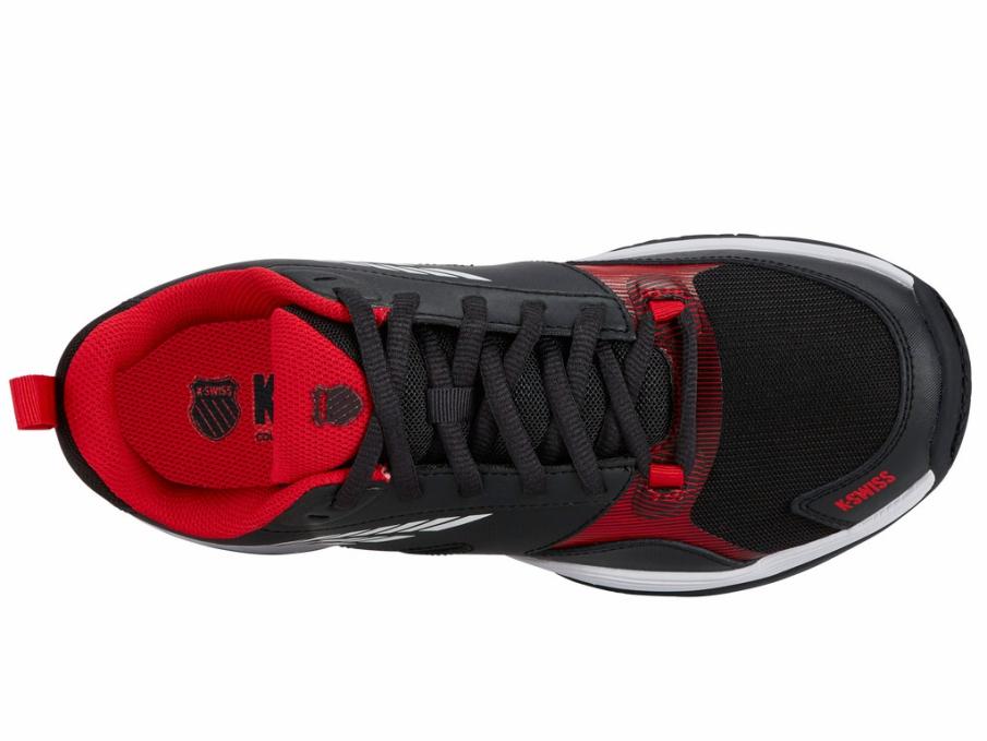 Men Tennis | K-Swiss SPEEDEX Stretch Limo / White / High Risk Red