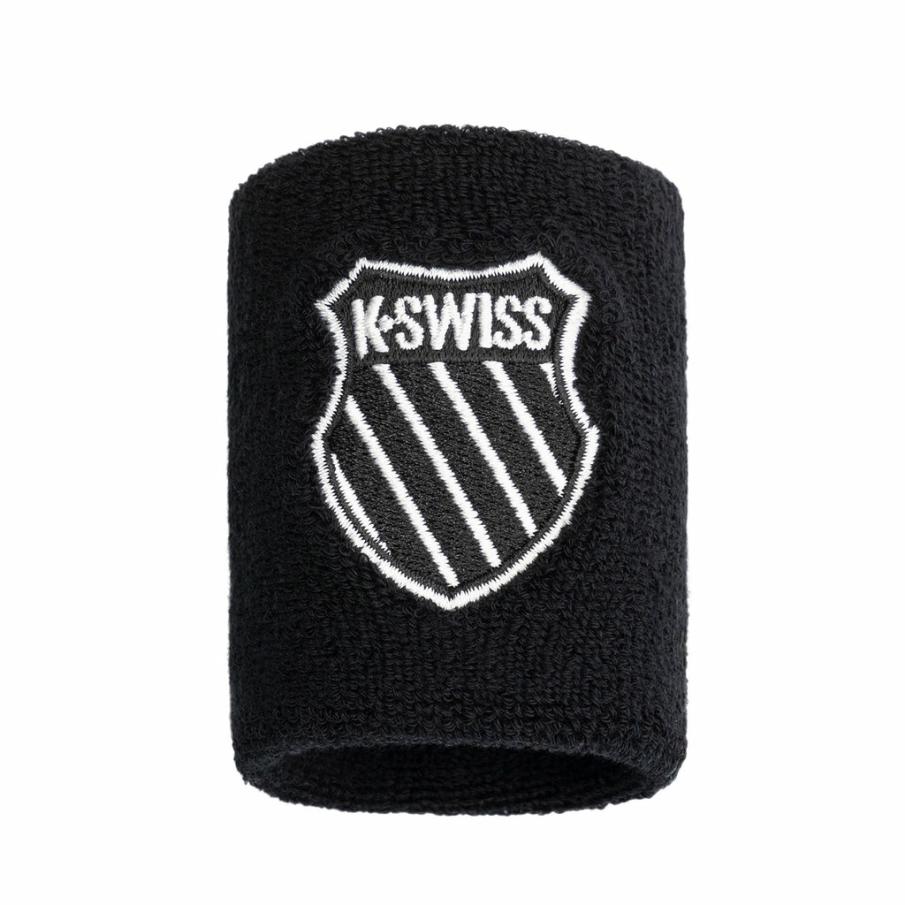 Men Tennis | K-Swiss UNISEX COURT WRISTBAND Black
