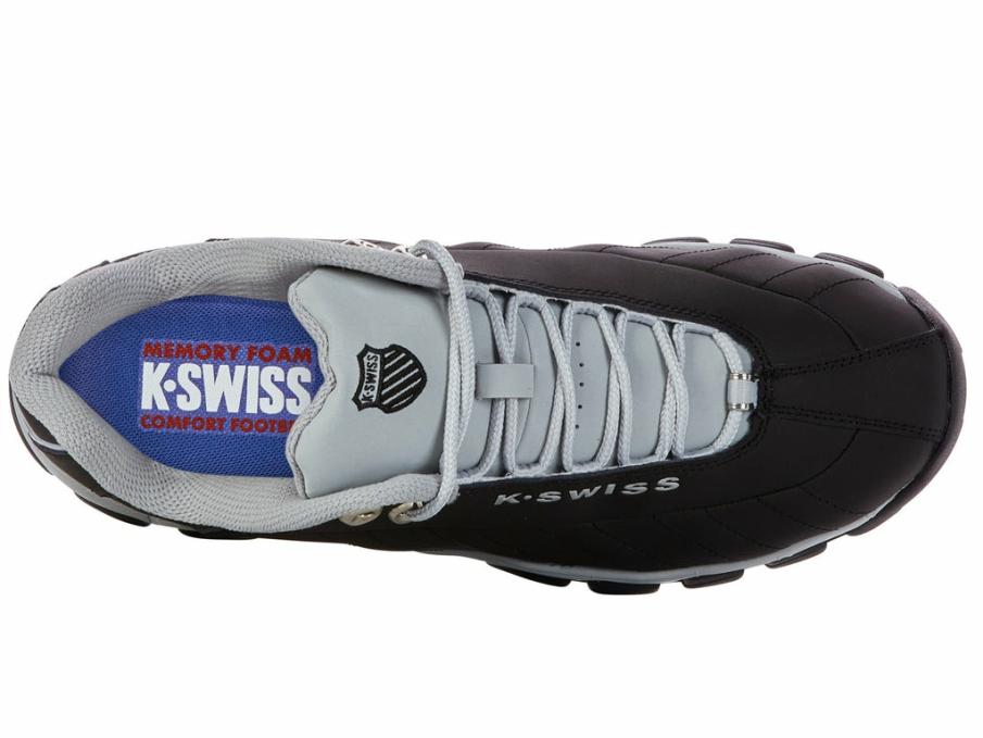 Men Wide Shoes | K-Swiss ST329 CMF Black/highrise/black