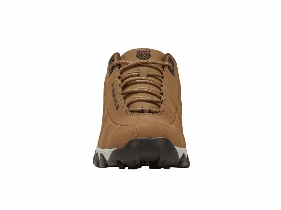 Men Wide Shoes | K-Swiss ST329 CMF Brown Sugar/pumice Stone/java