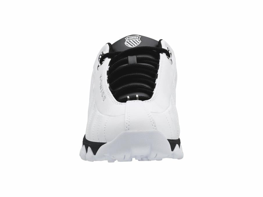 Men Wide Shoes | K-Swiss ST329 CMF White/black