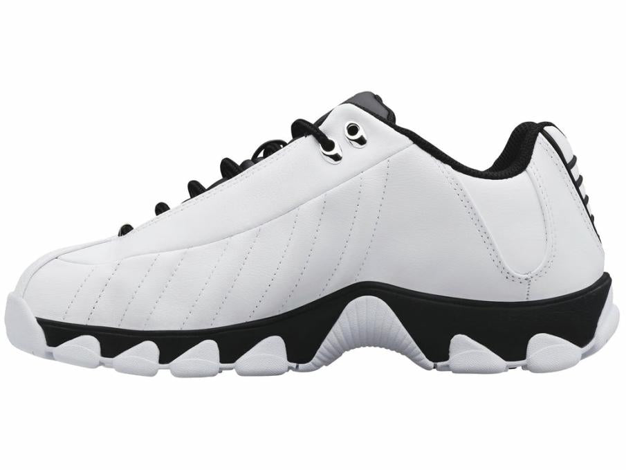 Men Wide Shoes | K-Swiss ST329 CMF White/black