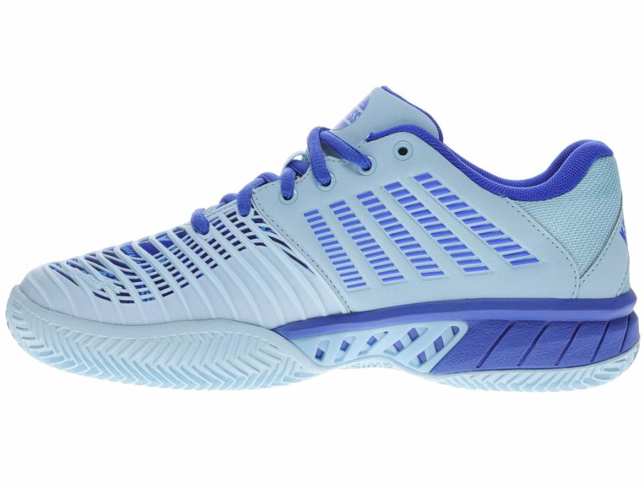 Women Padel | K-Swiss EXPRESS LIGHT 3 PADEL Blue Glow/dazzling Blue/evening Primrose