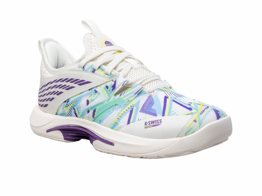 Women Padel | K-Swiss SPEEDTRAC PADEL Snow White/purple Heart/evening Primrose