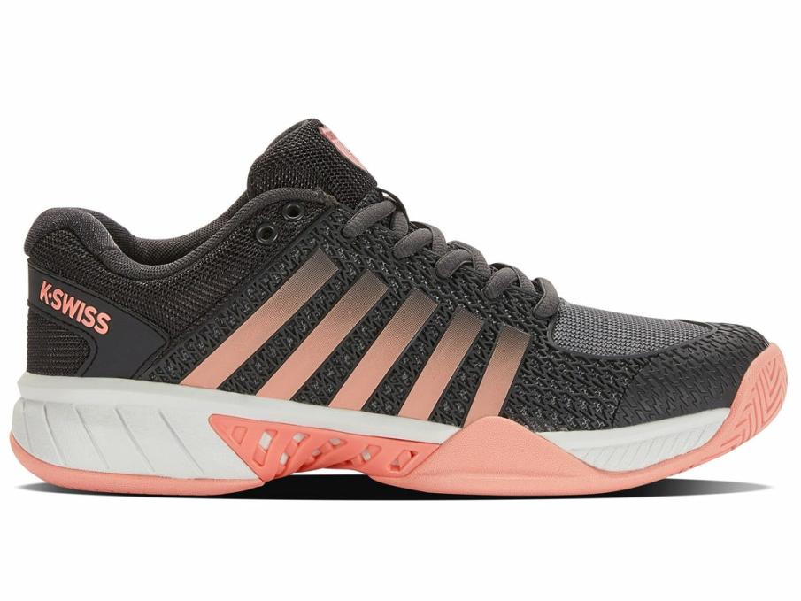 Women Pickleball | K-Swiss EXPRESS LIGHT PICKLEBALL Asphalt/steel Gray/peach