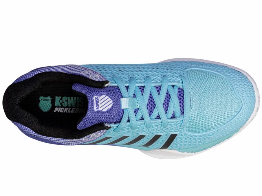 Women Pickleball | K-Swiss EXPRESS LIGHT PICKLEBALL Tanager Turquiose / Persian Jewel / Black