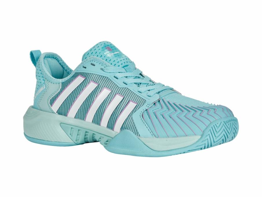 Women Pickleball | K-Swiss PICKLEBALL SUPREME Angel Blue/sheer Lilac/brilliant White