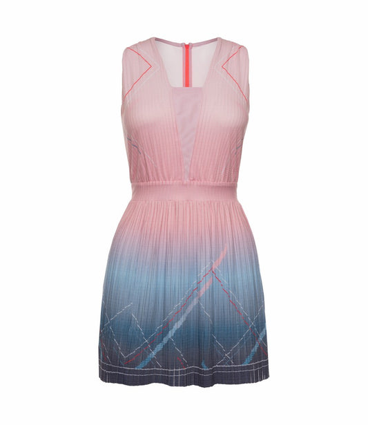 Women Skirts &amp; Dresses | K-Swiss DEEP V PLEATED DRESS Silverlake Blue