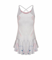 Women Skirts &amp; Dresses | K-Swiss SCULPT STRAPPY DRESS White