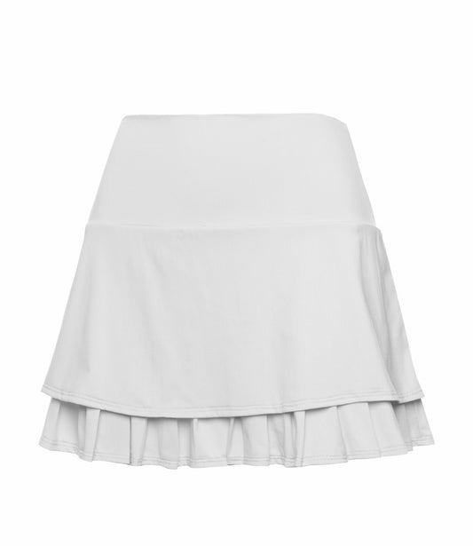 Women Skirts &amp; Dresses | K-Swiss TIER PLEAT SKIRT-14&#034; White
