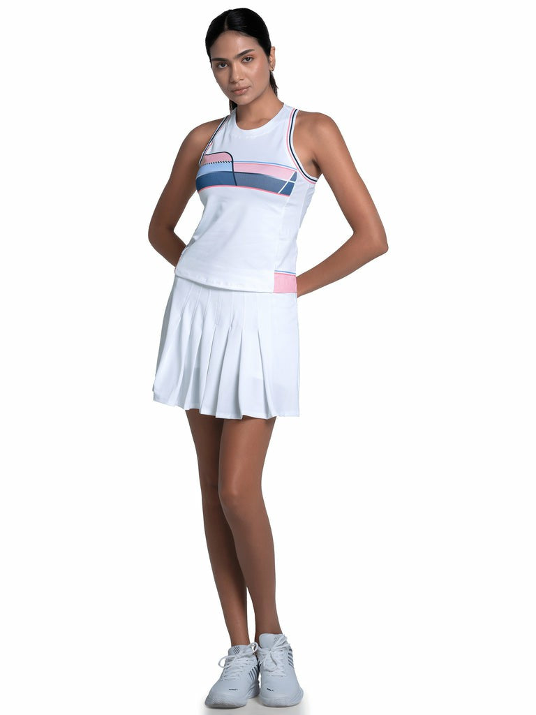 Women Skirts &amp; Dresses | K-Swiss NEW AGE SKIRT-14&#034; White