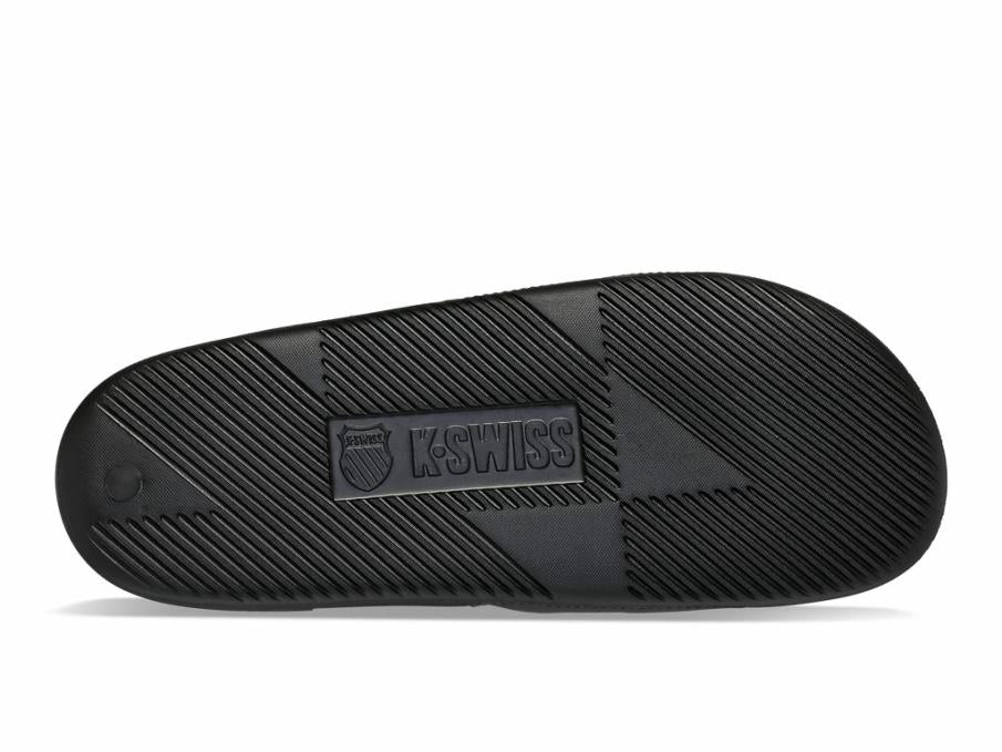 Women Slides &amp; Sandals | K-Swiss SLIDE SANDAL X MCLAREN Black