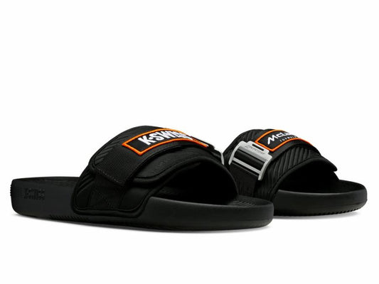 Women Slides &amp; Sandals | K-Swiss STRAP SANDAL X MCLAREN Black/papaya