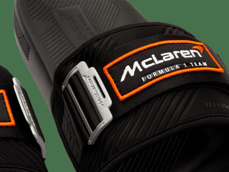 Women Slides &amp; Sandals | K-Swiss STRAP SANDAL X MCLAREN Black/papaya