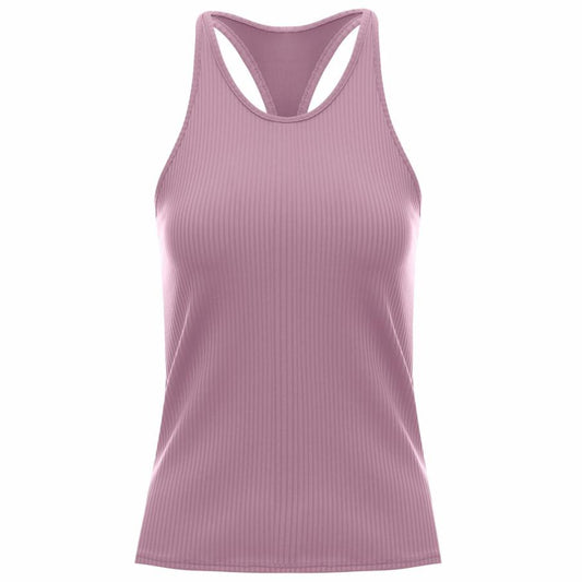 Women Tennis | K-Swiss RIB TANK W/BRA Soft Berry